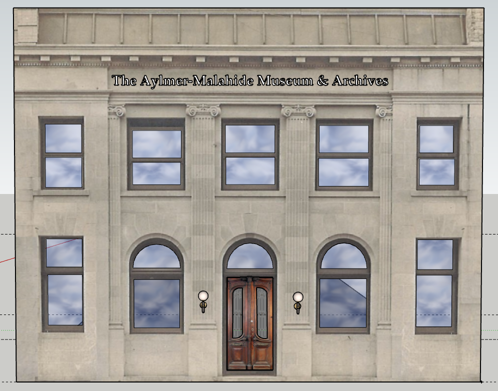 Potential façade of the future Aylmer-Malahide Museum