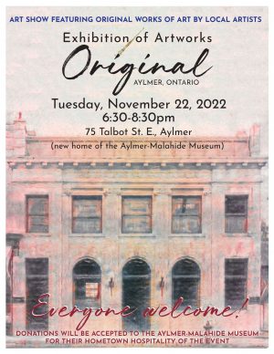 Original Exhibition of Artworks