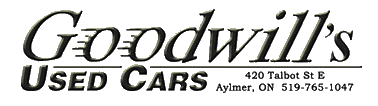 Goodwill's Used Cars