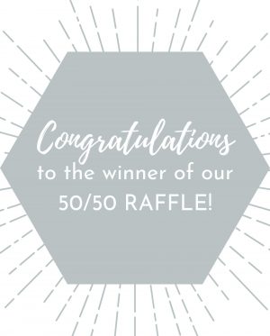 Congratulations to Our 50/50 Winner!