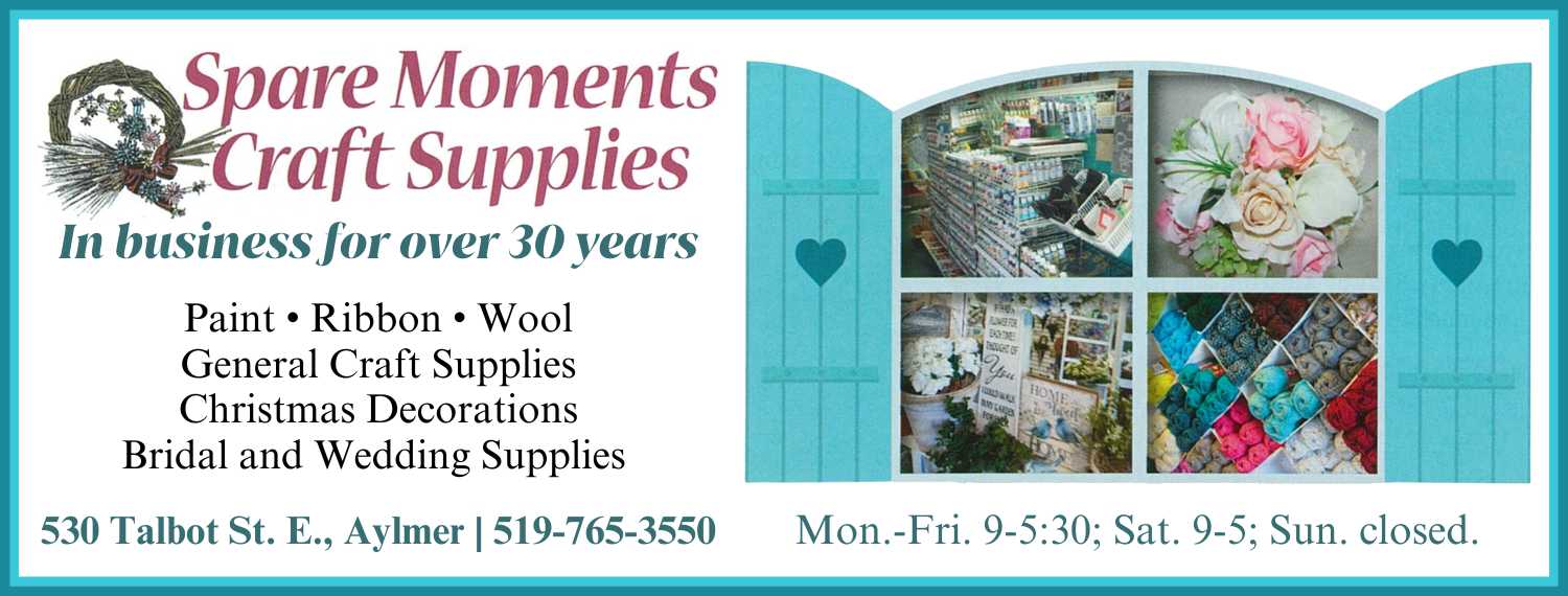 Spare Moments Crafts Supplies
