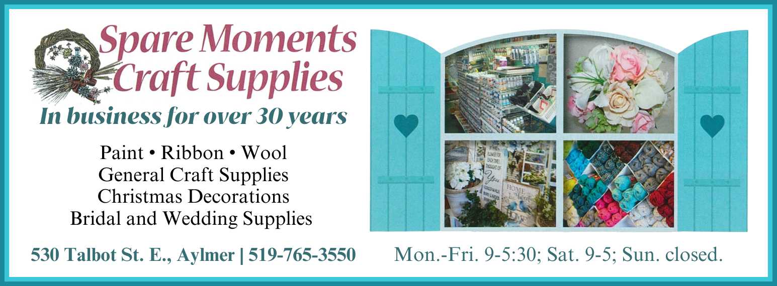 Spare Moments Craft Supplies