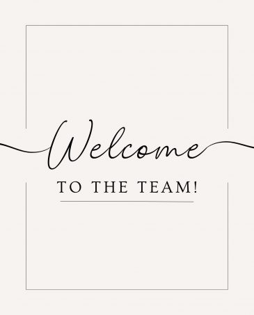 Welcome, Cassy!