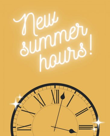 New Summer Hours